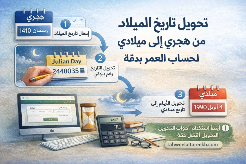 كيف يتم تحويل التاريخ الهجري
